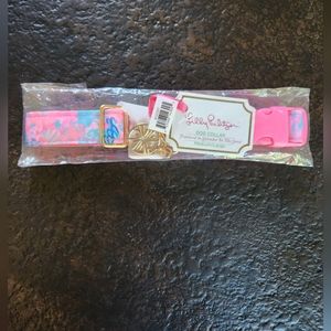 Lilly Pulitzer Medium/Large Dog Collar